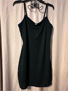 Wild Fable black dress with floral detail
Size L #floral #goth